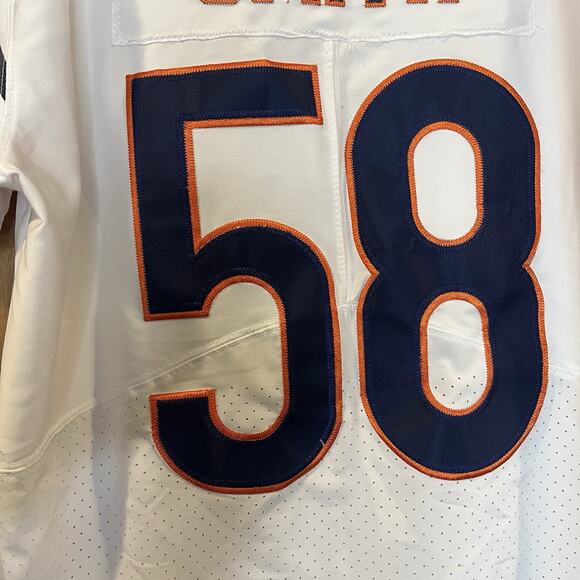 Nike On Field Chicago Bears Roquan Smith #58 Jersey Men’s Size 48 Large Stitched - Picture 6 of 12